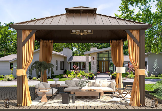 Gazebos & pergolas from $100